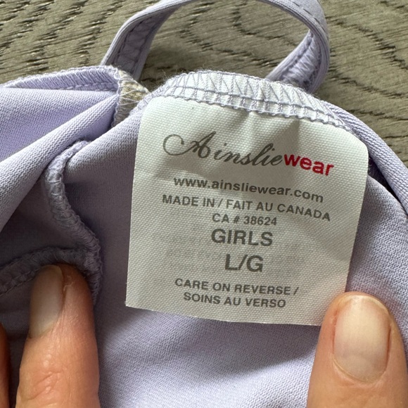 Pastel mauve body suit for kid NEW - Picture 3 of 4